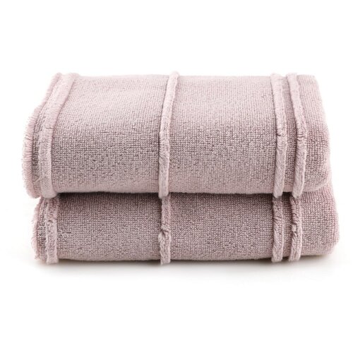  Rožnate frotirne brisače v kompletu 2 ks 50x90 cm Arden &amp;ndash; Slike