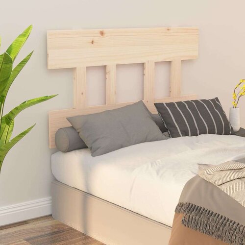  Uzglavlje za krevet 93 5 x 3 x 81 cm od masivne borovine Slike