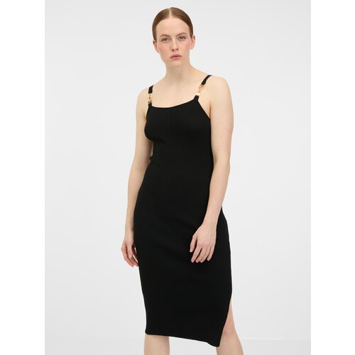 Orsay Black Women&amp;#039;s Midi Dress - Women&amp;#039;s Slike