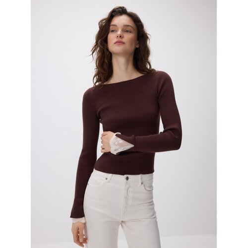 Reserved LADIES` BLOUSE - tamnosmeđe Cene