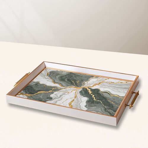 Aberto Design Poslužavnik TPB10014 50 x 29 x 3.5 cm, Šareni Cene