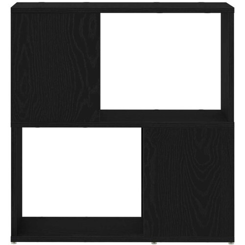  Polica za knjige - Crni hrast 60x24x63 cm od konstruiranog drva Slike