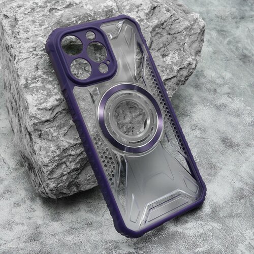 Futrola lens magsafe za iphone 14 pro max (6.7) ljubičasta Slike