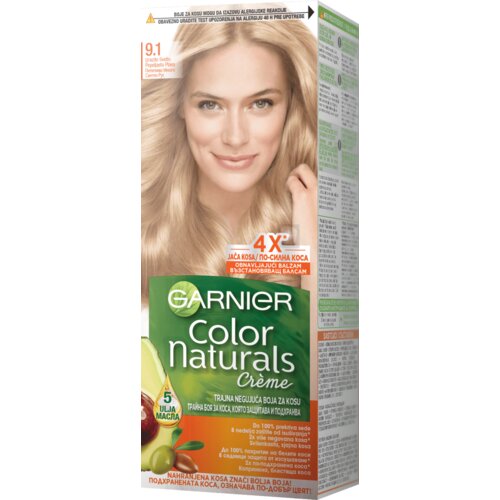Garnier color naturals farba za kosu 9.1 distinctly light ash blue Slike