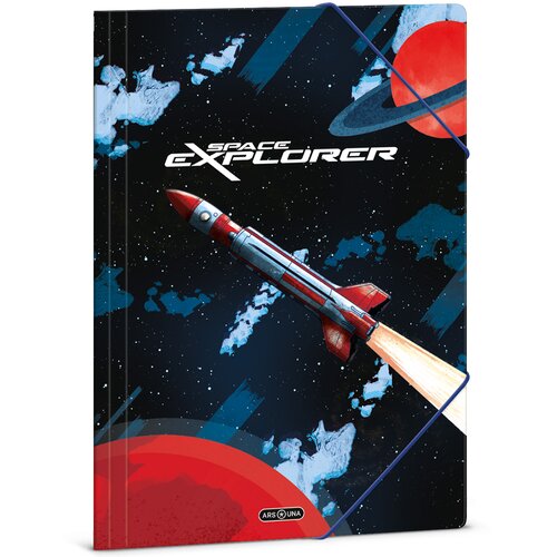 Ars Una Space Explorer mapa s gumicom, veličine A4 Cene