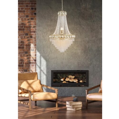 Searchlight 1711-11SB - Luster na lancu LOUIS PHILLIPE 8xE14/60W/230V Slike