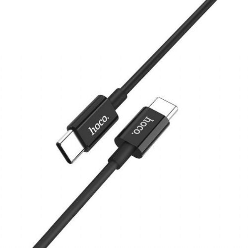 Hoco podatkovni kabel X23 Super Fast Charge Type C na Type C 3A - črn Slike