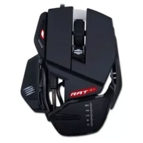 MADCATZ RAT4 Gaming Mouse Black Slike