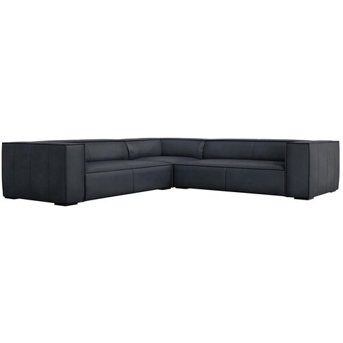 Windsor &amp;amp; Co Sofas Crna kožna kutna garnitura (varijabilna) Madame - Slike