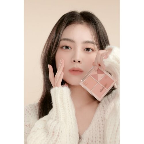 Dasique Blending Mood Cheek paleta rumenila nijansa 04 Beige Knit 10 g Slike