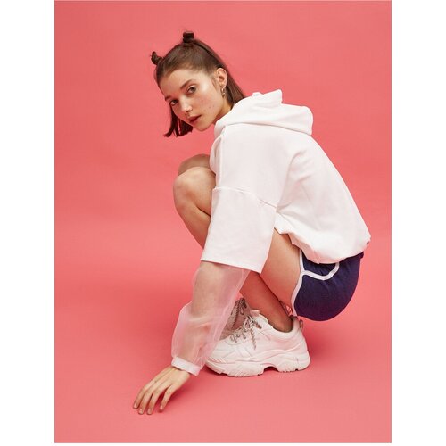 Koton Women's Navy Blue Shorts Cene