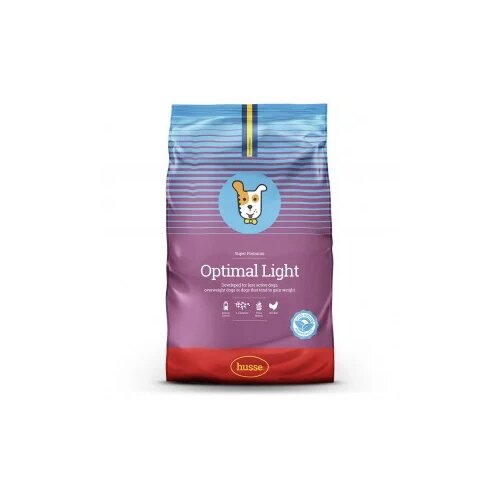 Husse Optima Light Suva hrana za gojazne pse, Piletina, 15kg Cene
