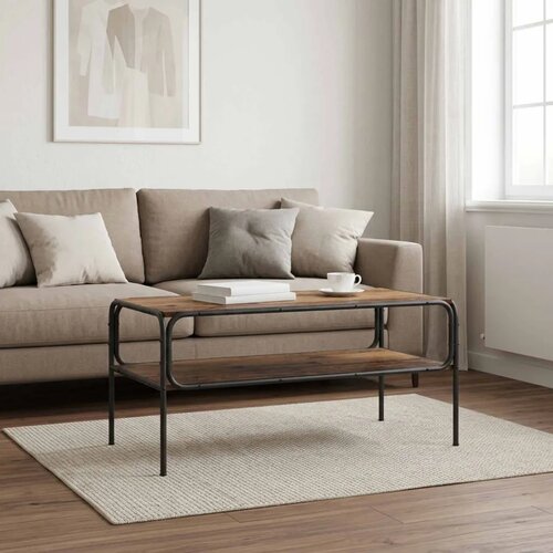  Bocni stol Staro drvo 100 x 50 x 46 cm Konstruirano drvo - Staro drvo 51 x 50 x 45 cm Slike