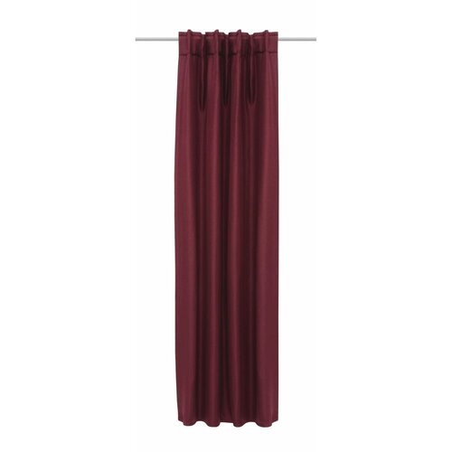 Sehlbach Rdeča izolacijska zavesa za delno zatemnitev 135x245 cm Uni – Cene