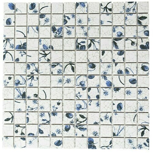 x Mozaik pločica Quadrat CG SB09 (29,8 x 29,8 cm, Bijela, Sjaj) Cijene