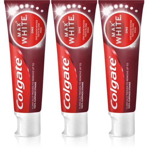 Colgate Max White One zobna pasta za beljenje zob 3x75 ml Cene
