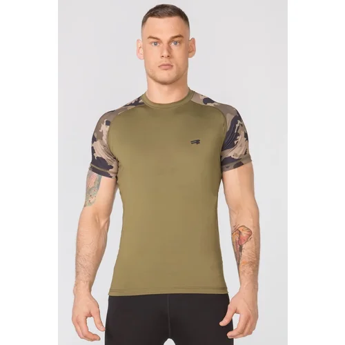 Rough Radical Man's T-shirt Furious Army Khaki/Camo