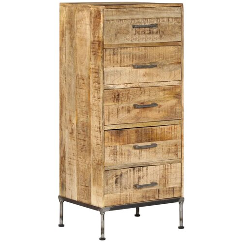 VidaXL Predalnik 45x35x106 cm trden mangov les Slike