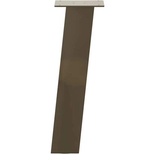  Noge stolića za kavu 4 kom antracit 42 cm čelikstol Slike