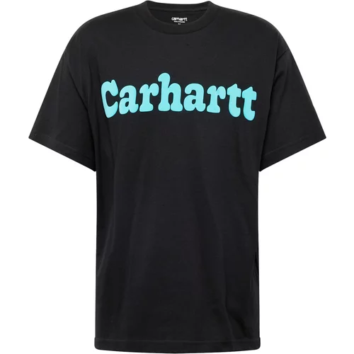 Carhartt WIP Majica 'Bubbles' akvamarin / crna