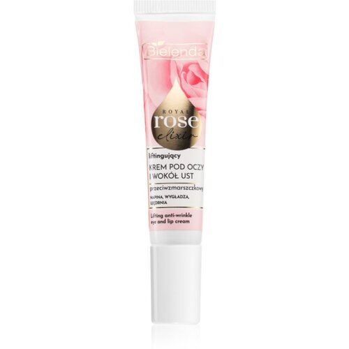 Bielenda Royal Rose Elixir krema proti gubam za predel okoli oči 15 ml Slike