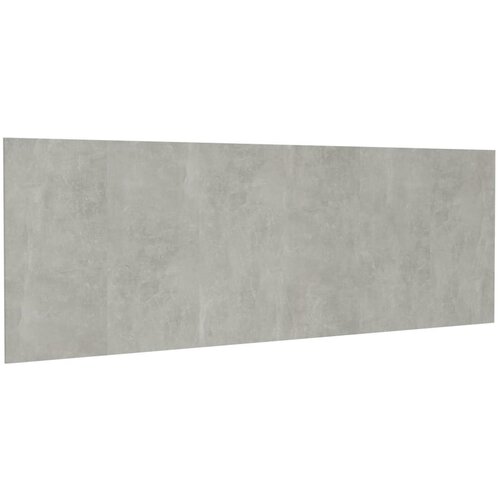 Maison Chic posteljno vzglavje - vzglavna omarica - nočna omarica betonsko sivo 240x1,5x80 cm konstruiran les, (21707219) Slike