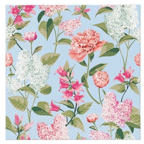  Decoupage salvete - Lilac with peonies - 1kom (tehnika salveta) KORIŠTENO Cijene