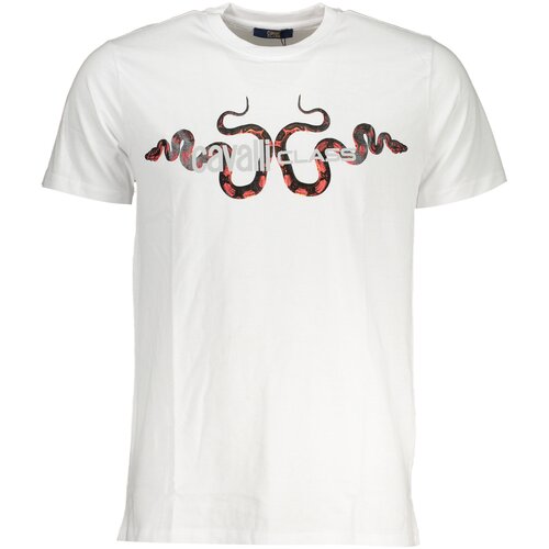 Cavalli Class MEN&#39;S SHORT SLEEVED T-SHIRT WHITE Cene