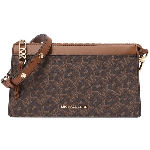Michael Kors Torba za čez ramo rjava / temno rjava / zlata Cene