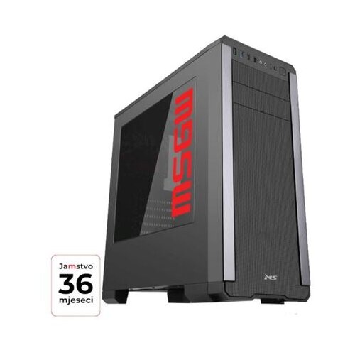  Računar MSG Basic i5 i105, Free DOS, Intel Core i5 12400 2,50GHz, Intel H610, 1x16GB DDR4 3200MHz, Intel UHD Graphics 730, M.2 SSD 1TB, 1Gb LAN,Midi Tower 500W / 24 mjeseca Cijene