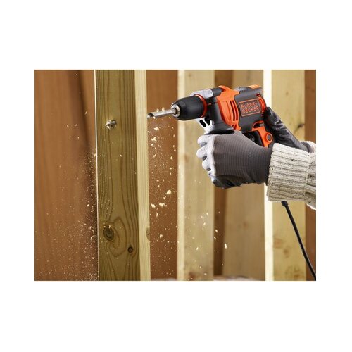 Black &amp;amp; Decker električna udarna bu&amp;scaron;ilica 550W, sa 40 dodataka BEH550A40K-QS Slike