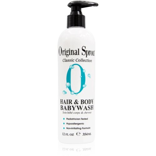 Original Sprout Classic Collection Hair & Body Babywash gel za umivanje za telo in lase za občutljivo kožo za otroke pH 6,0 – 7,0 346 ml Cene