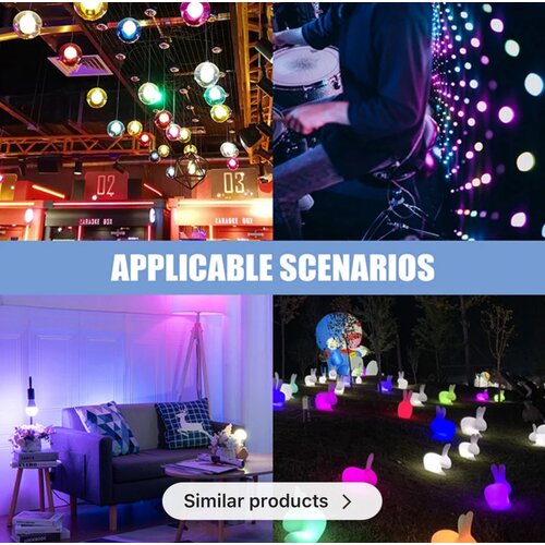 Popularko RGB Žarnica z Aplikacijo💡 Slike
