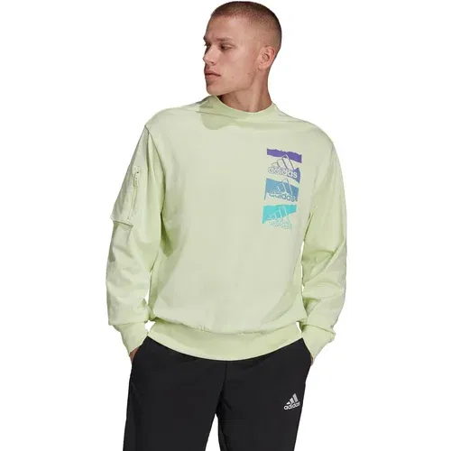 Adidas Športna majica modra / turkizna / pastelno zelena / temno liila