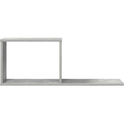 Plutajuće police 2 kom. Betonska siva 80 x 15 x 30 cm Slike