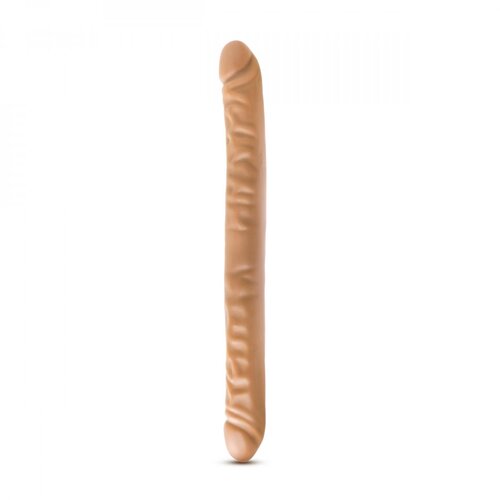Dr Skin Dvostruki dildo Dr. Skin, 46 cm, svijetlo smeđi Cijene