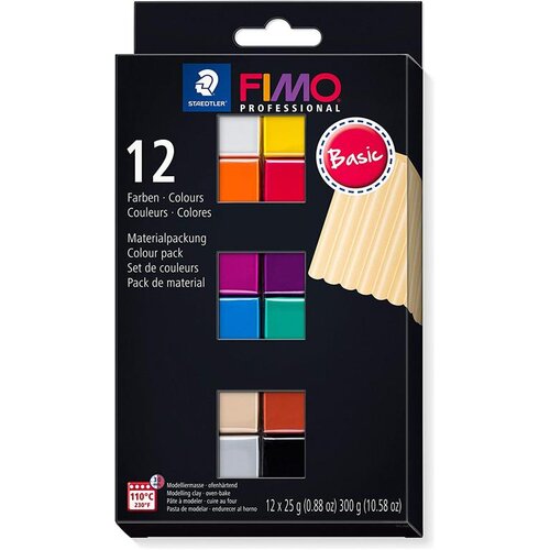 FIMO Professional set Basic 12x25g, (20631618) Cene