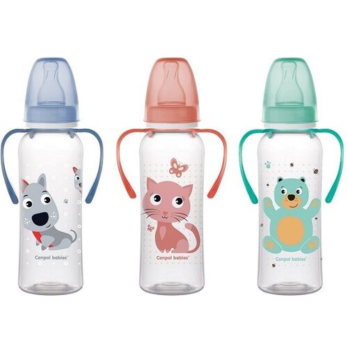 Canpol baby flašica 250ML 11/845 "animals" sa drškom Cene