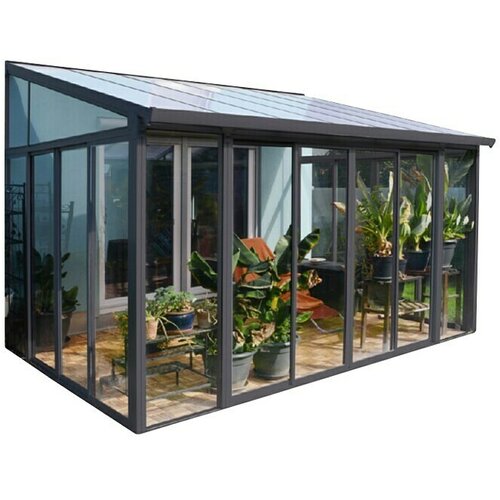 Palram – Canopia Zimski vrt (&Scaron; x D x V: 4,25 x 3 x 3,1 m, Antracit siva) Cijene
