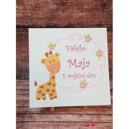  Vabilo za rojstni dan ROJ 05 Cene