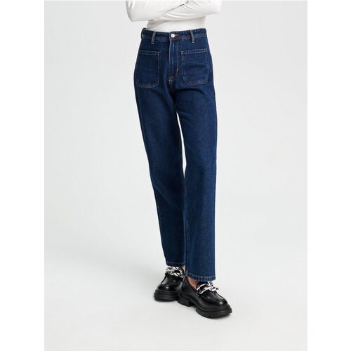 Sinsay ženske high waist wide leg traperice  7773A-59J Cijene
