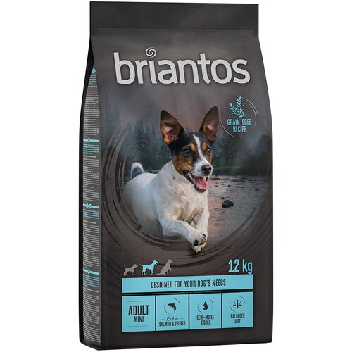 briantos Adult Mini losos & krompir - BREZ ŽIT - 12 kg Cene