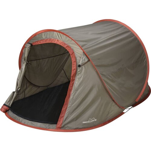 Redcliffs Pop-up šotor za 1-2 osebi 220x120x95 cm rjav, (20987681) Cene