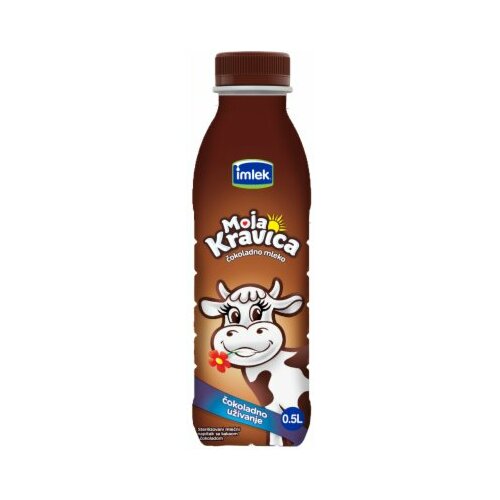 Imlek Moja Kravica čokoladno mleko 1% MM 500ml pet Slike