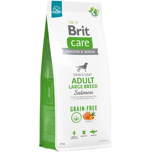 Brit Care Grain-Free Adult Large Breed losos & krompir - 12 kg