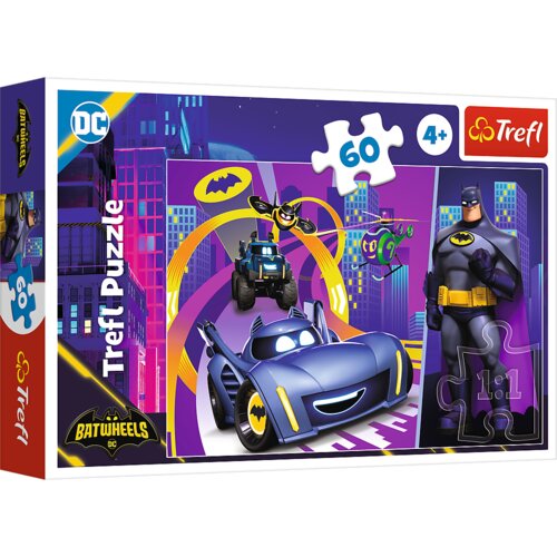 Puzzle 60 - Batman and his vehicles Trefl 17400 Cijene