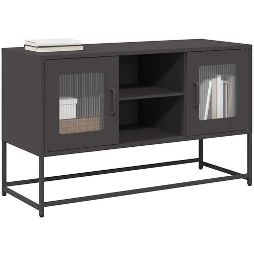 vidaXL TV ormarić crni 100,5x39x60,5 cm čelični Cijene
