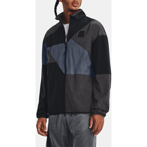 Under Armour Curry FZ Woven Jacket-BLK - Mens Slike