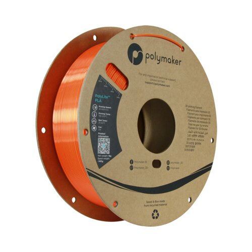  PolyLite Silk PLA Orange Slike