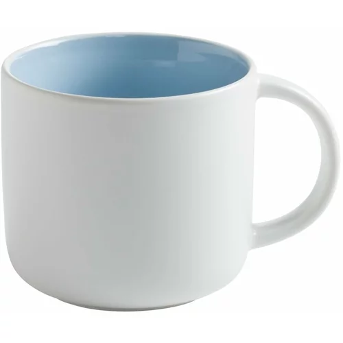 Maxwell williams Bel porcelanast lonček z modro notranjostjo Tint, 450 ml